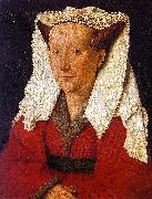 Jan Van Eyck Portrait of Margarete van Eyck USA oil painting artist